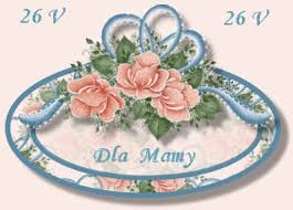 Talerz kwiatów na dzień mamy